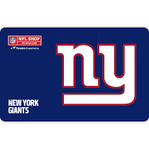 New York Giants Gift Card