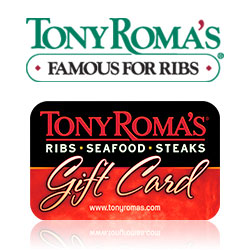 Tony Roma’s Gift Card
