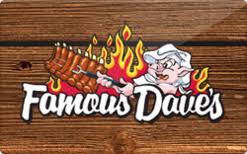 Famous Dave’s Gift Card