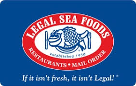 Legal Seafoods Gift Card