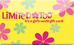 Limited Too Gift Card