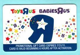 Babies R US Gift Card