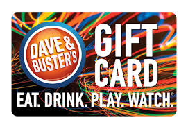 Dave And Busters Gift Card