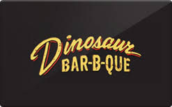 Dinosaur Bar-b-Que Gift Card