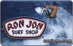 Ron Jon Surf Shop Gift Card